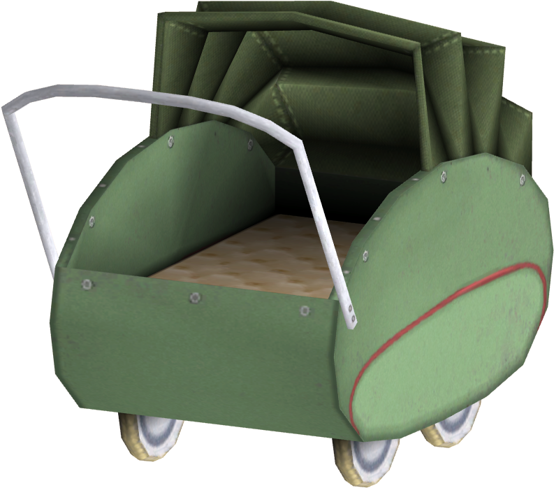 Fo3 Baby Carriage - Fallout 4 Baby Carriage (882x750), Png Download