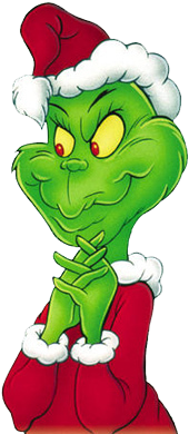 Grinch Hand Png Svg Royalty Free Library - Grinch Png (374x411), Png Download