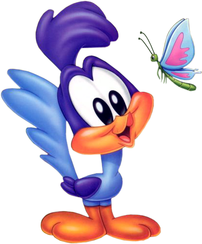 When Brian First Came To Arizona He Really Thought - Road Runner Baby Looney Tunes (431x516), Png Download