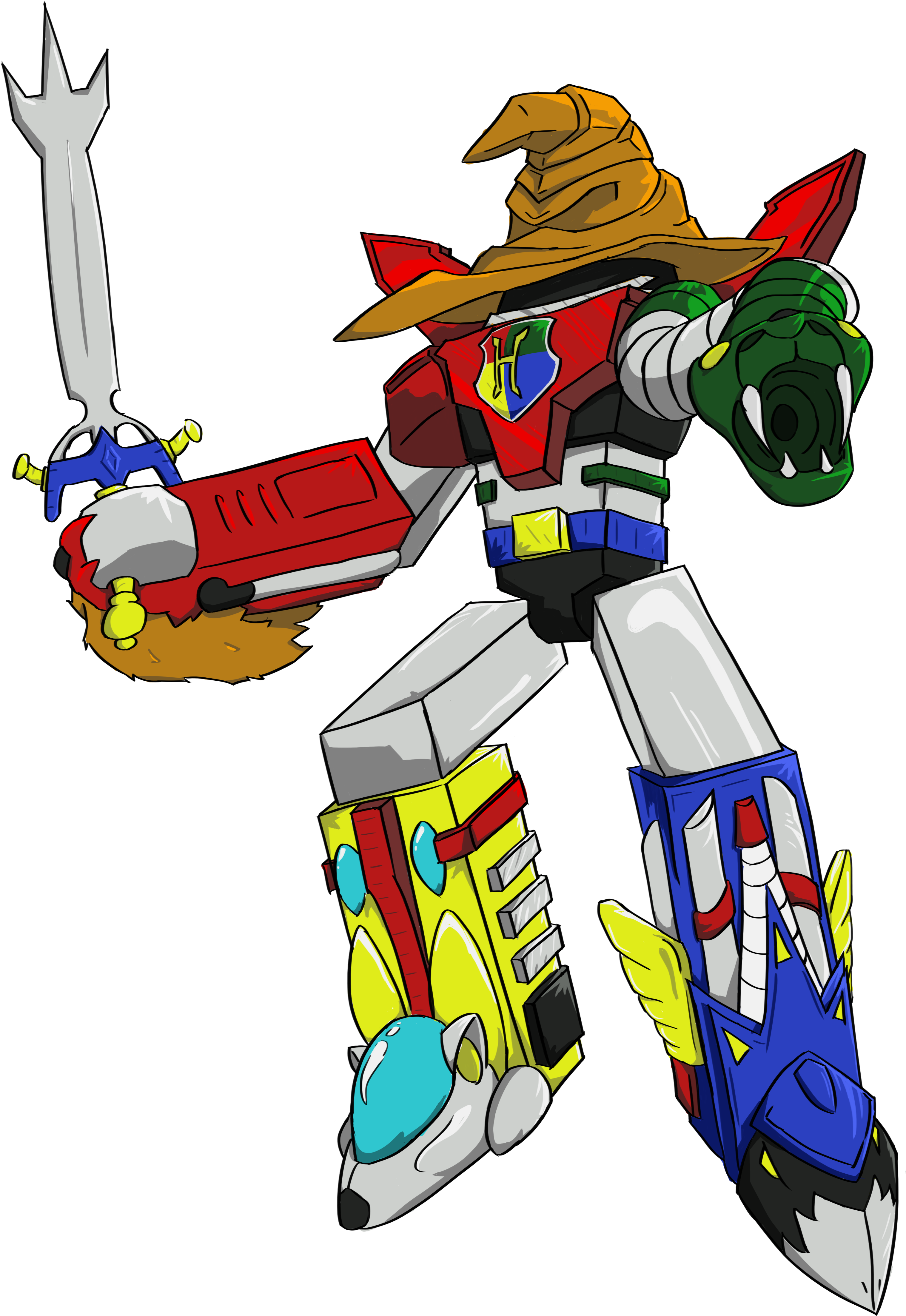 Voltron Hogwarts - Voltron (3300x5100), Png Download