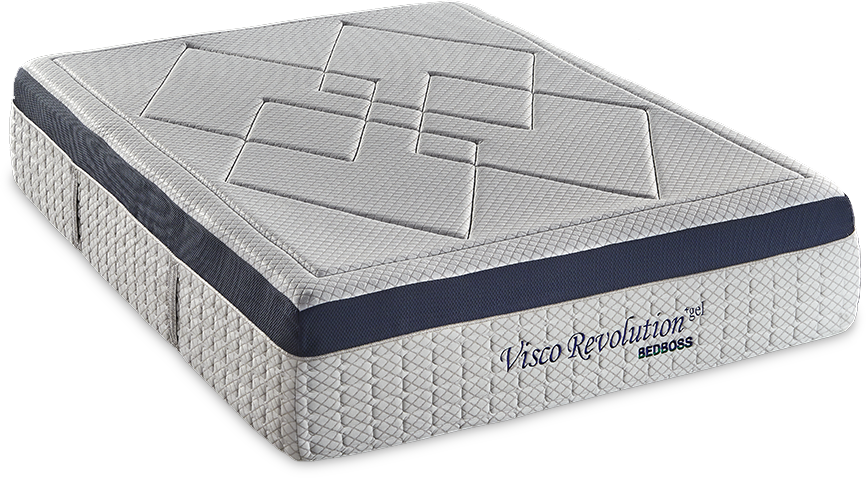 Bed Boss Visco Revolution (866x478), Png Download