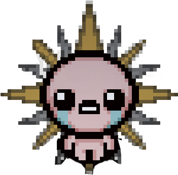 Isaac Rebirth Mitre - Binding Of Isaac Rebirth Personnage (365x349), Png Download