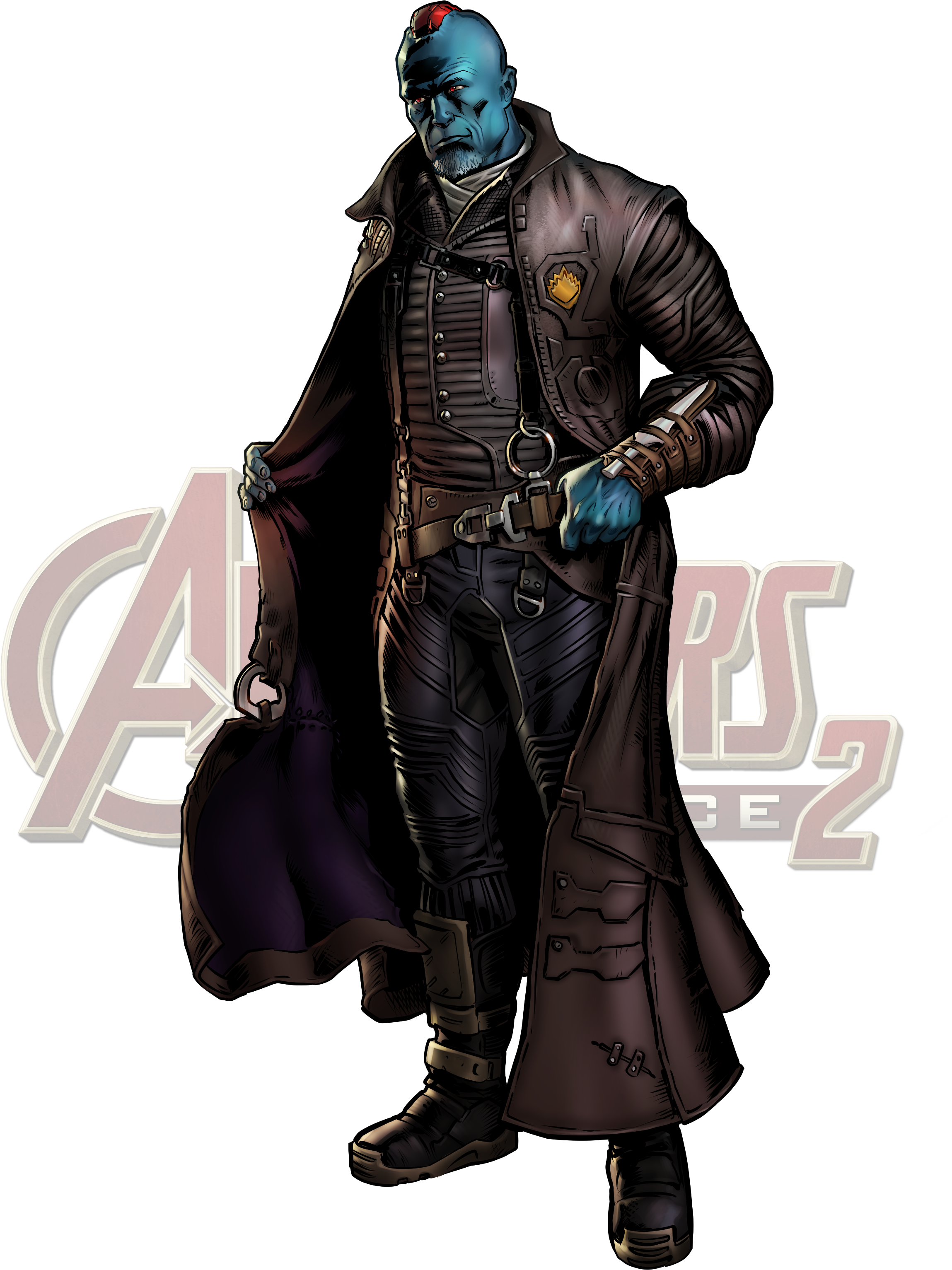 Icon Yondu - Yondu Guardians Of The Galaxy Png (2550x3300), Png Download