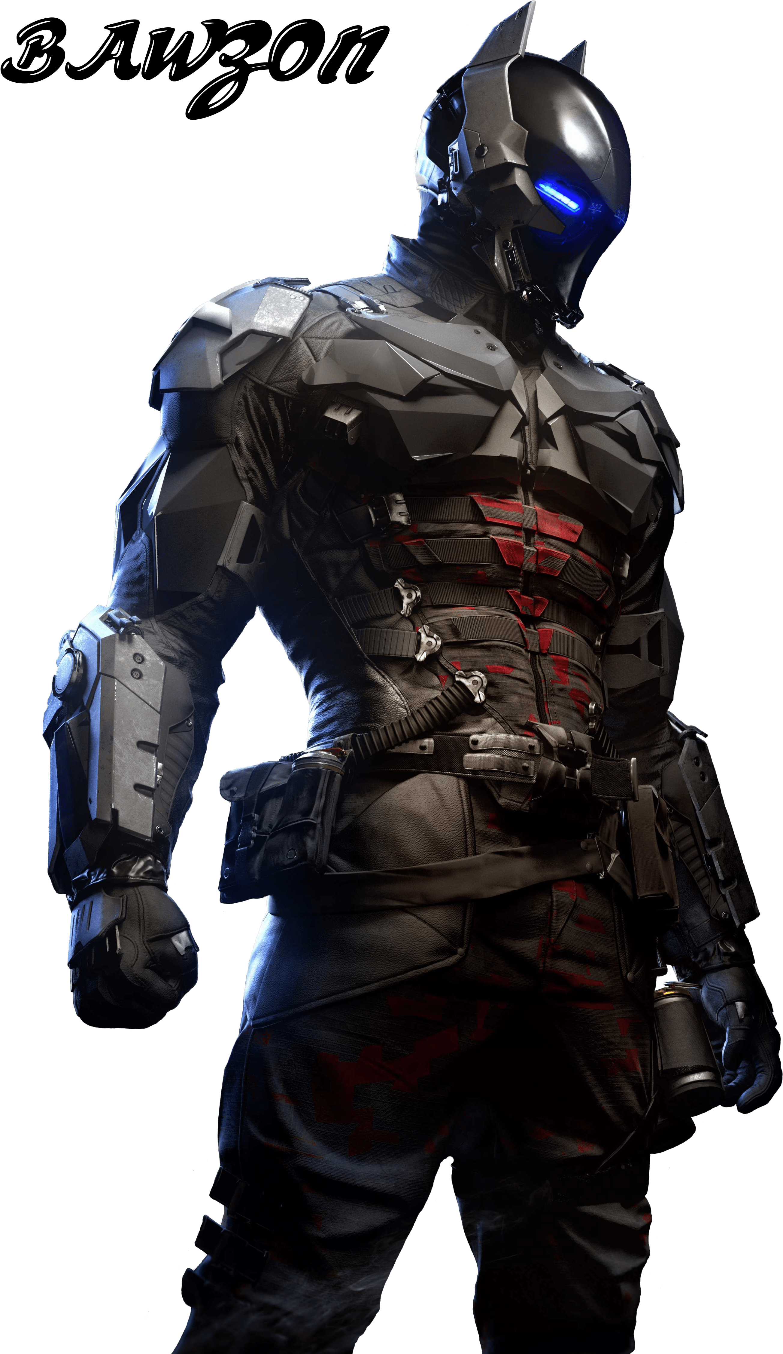 Knight Transparent Arkham - Arkham Knight Transparent Background (3532x4927), Png Download