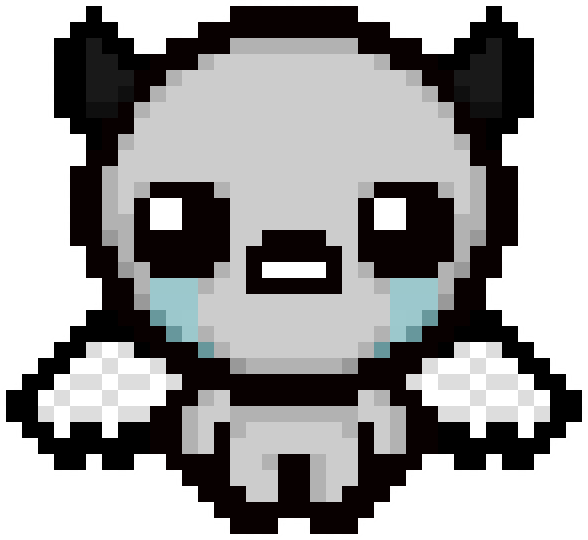 Apollyon - Binding Of Isaac Png (588x540), Png Download
