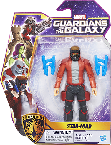 Guardians Of The Galaxy Figur, Yondu, , Large - Star Lord Hasbro (377x492), Png Download