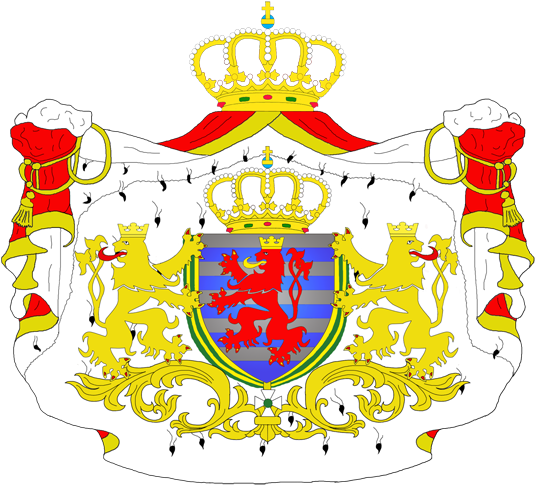 Luxembourg Coat Of Arms - Coat Of Arms Of Luxembourg City (575x529), Png Download