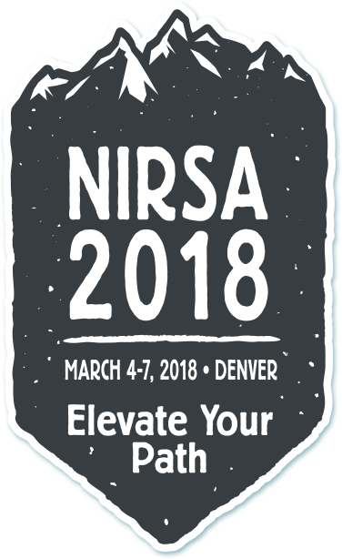 Nirsa 2018 Nirsa Annual Conference And Campus Rec & - Nirsa 2018 Logo (376x614), Png Download