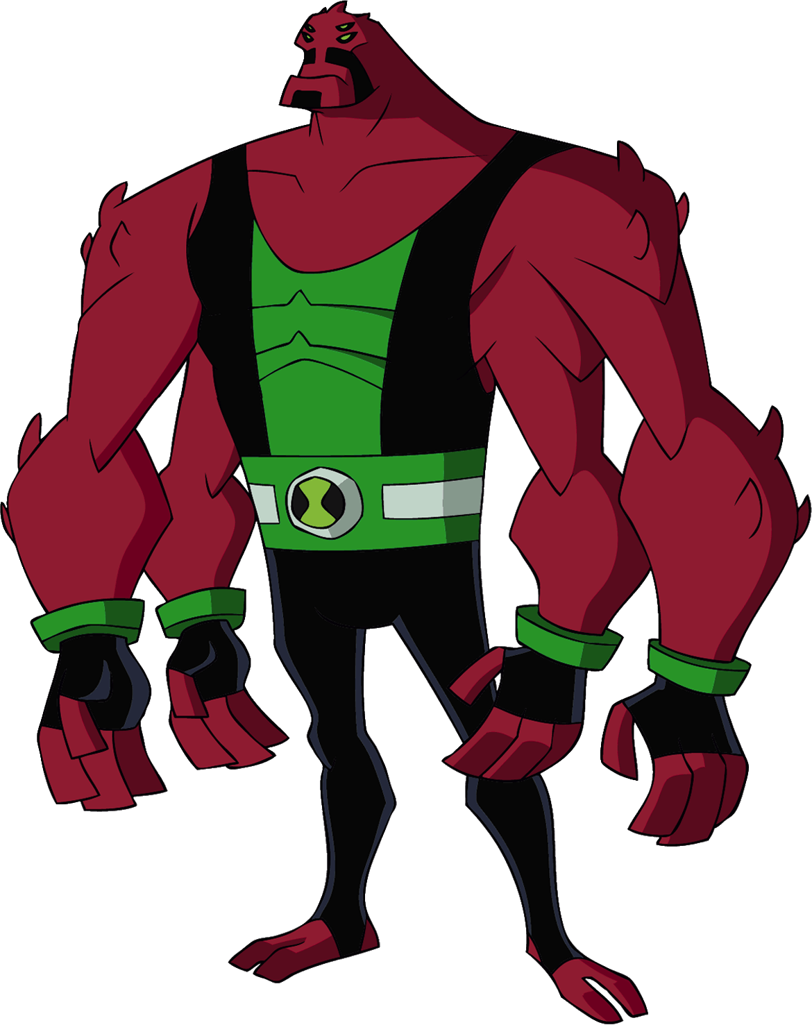 Ben 10 Four Arms - Ben 10 Omniverse Ultimate Four Arms (1170x1477), Png Download