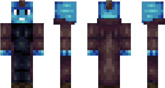 Minecraft Скин По Нику Yondu - Skin Do Inemafoo No Minecraft (600x348), Png Download