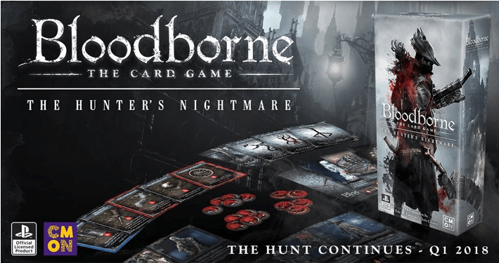 Bloodborne The Card Game The Hunter's Nightmare Expansion (709x709), Png Download