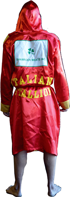 Rocky Balboa Robe - Sportman Adult Rocky Balboa Robe (436x639), Png Download