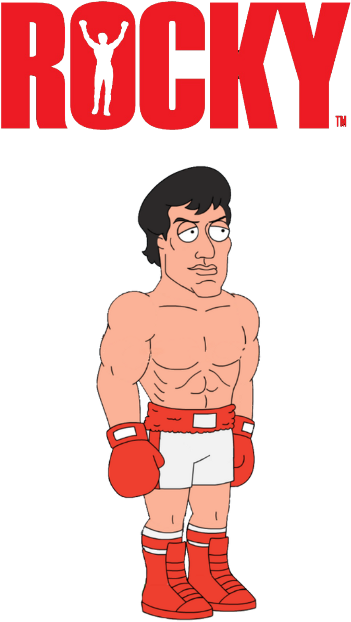 Rocky , Balboa , Boxing , Familyguy , Freetoedit - Rocky (1024x1024), Png Download