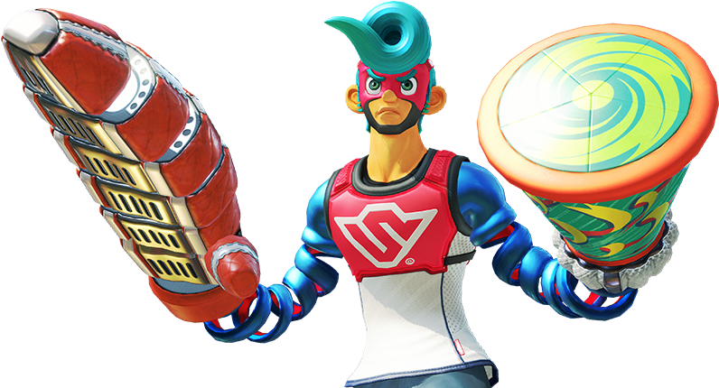 Pick From A Variety Of Different Fighters, Each With - Nintendo Arms Transparent (1440x650), Png Download