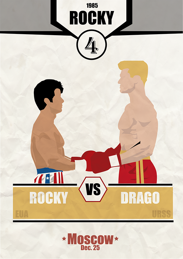 Rocky Vs Drago - Rocky Balboa (600x848), Png Download