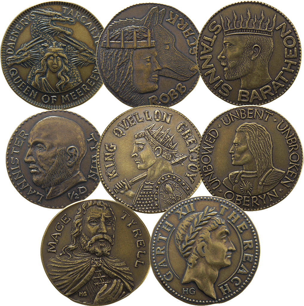 Set Of Eight Houses - Mace Tyrell Half-dragon (1024x1024), Png Download