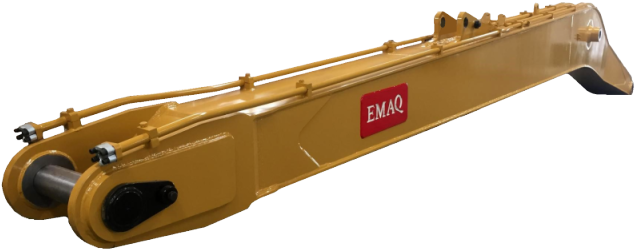 Long Reach Arms - Wood (640x266), Png Download