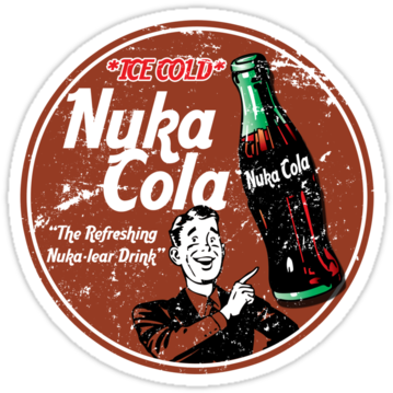 Nuka Cola By Metacortex - T-shirt (375x360), Png Download
