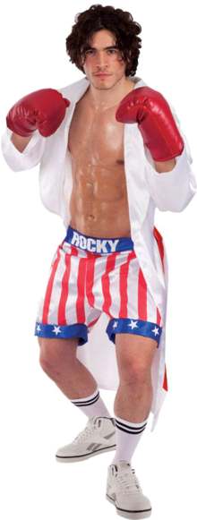 Official Rocky Costume - Sports Fancy Dress Ideas (366x580), Png Download