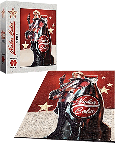 Fallout Nuka Cola Puzzle (600x600), Png Download