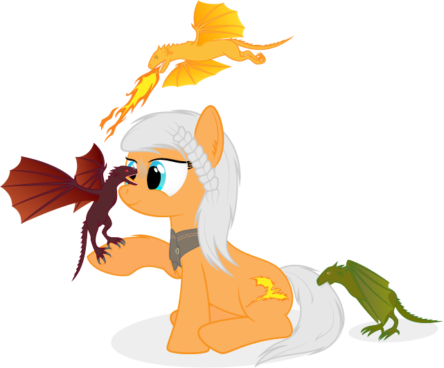 Rusilisk, A Song Of Ice And Fire, Daenerys Targaryen, - My Little Pony Daenerys (641x532), Png Download