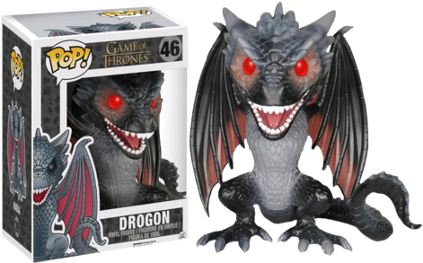 Game Of Thrones - Game Of Thrones Drogon Pop (480x315), Png Download
