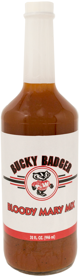 Bucky Badger Bloody Mary Mix - Bucky Badger (1000x1000), Png Download