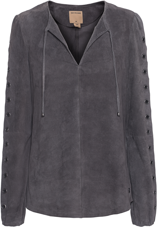 Stylish True Religion Leather Shirt Stud Castlerock (618x794), Png Download