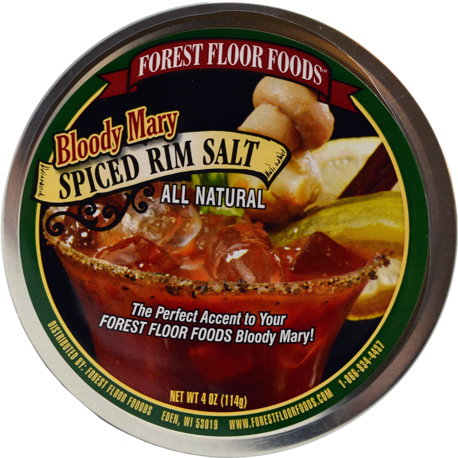 Forest Floor Bloody Mary Spiced Rim Salt - Bloody Mary Spiced Rimming Salt - Forest Floor - 4oz (1000x1000), Png Download