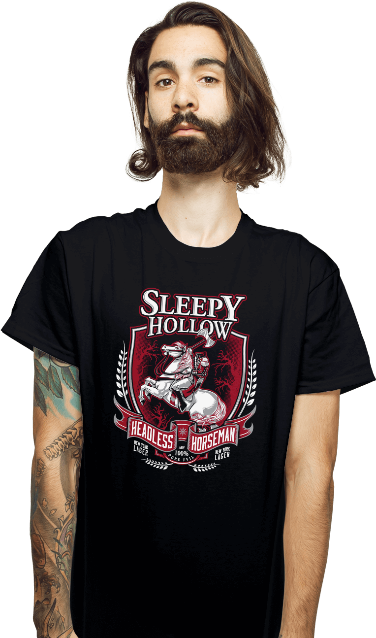 Headless Horseman Ale - Don T Think So Shirt (930x1322), Png Download