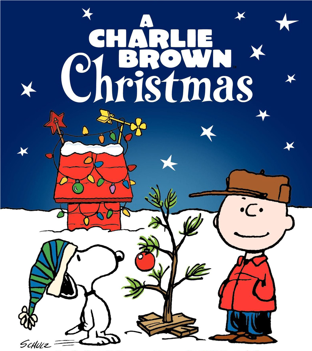 Charlie Brown Christmas 1965 (3000x1200), Png Download