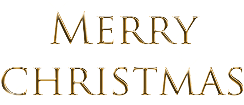 And Today, My Older Kids Still Talk About Our “charlie - Gold Merry Christmas Png (806x340), Png Download