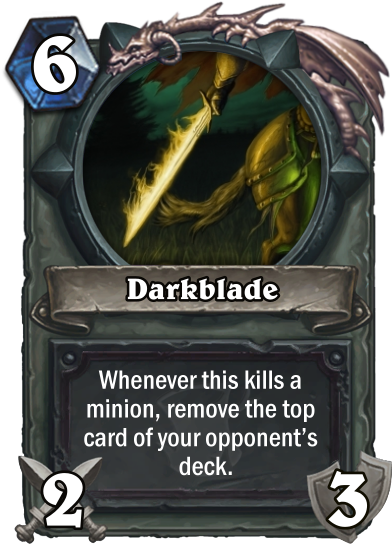 Warrior Legendary Weapon Hearthstone (400x557), Png Download