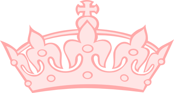 Pink Crown Clip Art At Clker Com Vector Clip Art Online - Happy Birthday King Cake (600x321), Png Download
