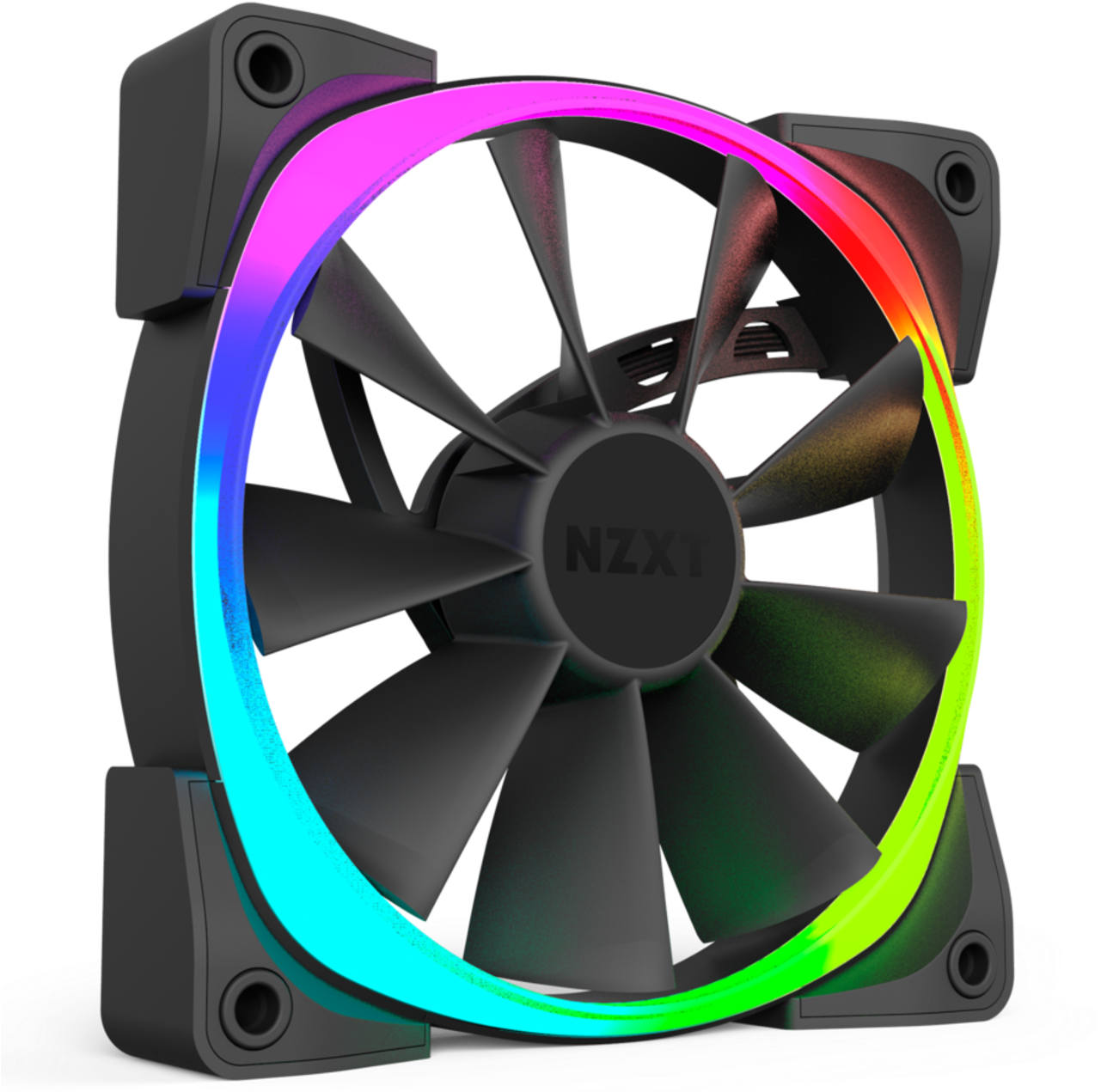 Rgb Fans - Nzxt Aer Rgb 120mm (1280x1280), Png Download