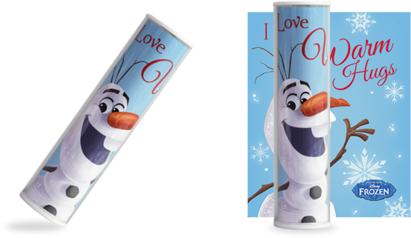 Tribe Disney Frozen Olaf Power Bank 2600mah - Power Bank Frozen Olaf2600 Mah (800x444), Png Download