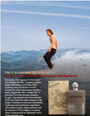 True Religion For Men True Religion For Men - True Religion Cologne By True Religion 1.7 Oz Edt Spay (400x400), Png Download