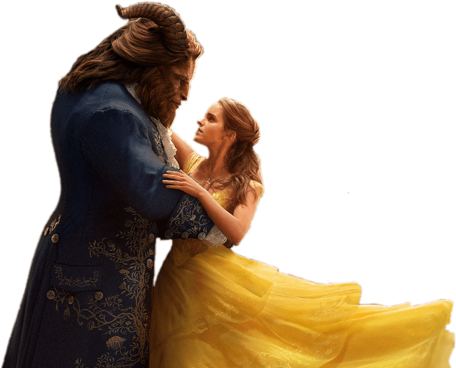 Beauty And The Beast Dancing - New Beauty And The Beast Stickers (1024x772), Png Download