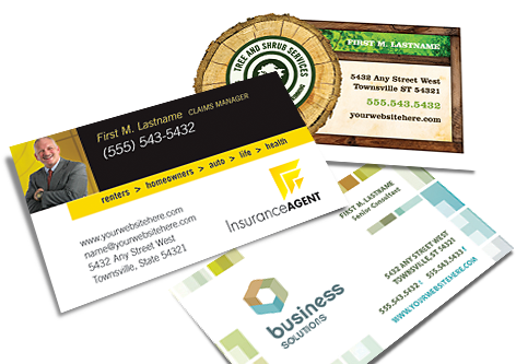 Business Card Templates - Template (471x340), Png Download