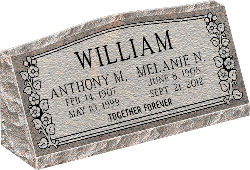 More Views - Headstone (500x341), Png Download
