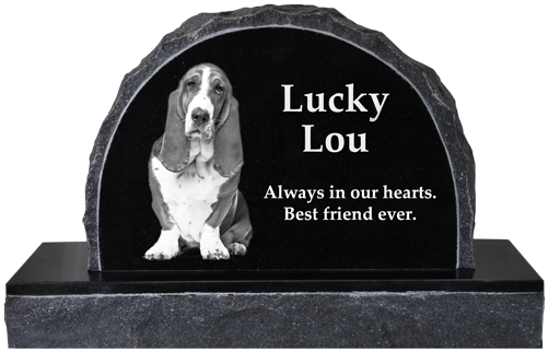 Wholesale Pet Photo Laser Engraved Granite Headstone- - Retinol Cream 2.5%, Organic With Hyaluronic Acid, 2 (500x500), Png Download