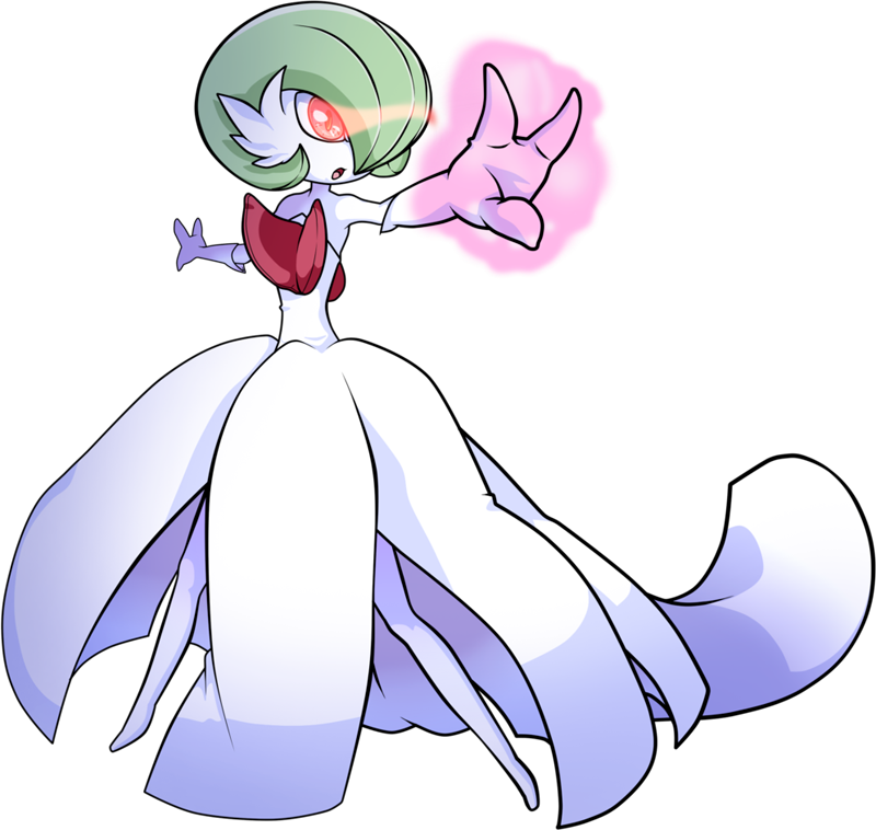Pokemon Mega-gardevoir Is A Fictional Character Of - Mega Gardevoir Gardevoir (800x758), Png Download