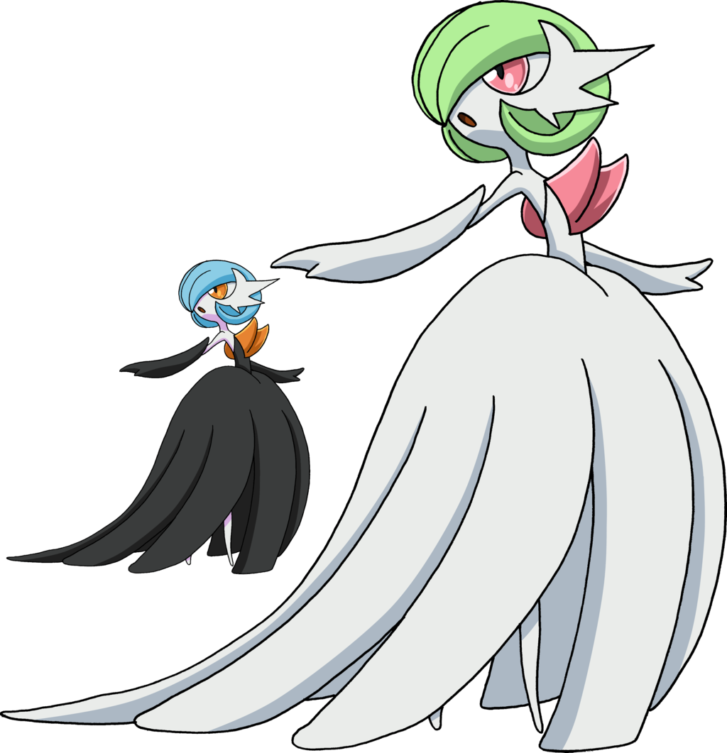 Umbreon Drawing Gardevoir - Mega Gardevoir (1024x1061), Png Download