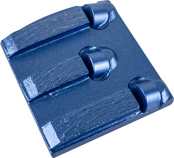 Switch Grinding Plate Bear Claw 3 Segments 3 Pcds Left - Bear Claw (600x600), Png Download