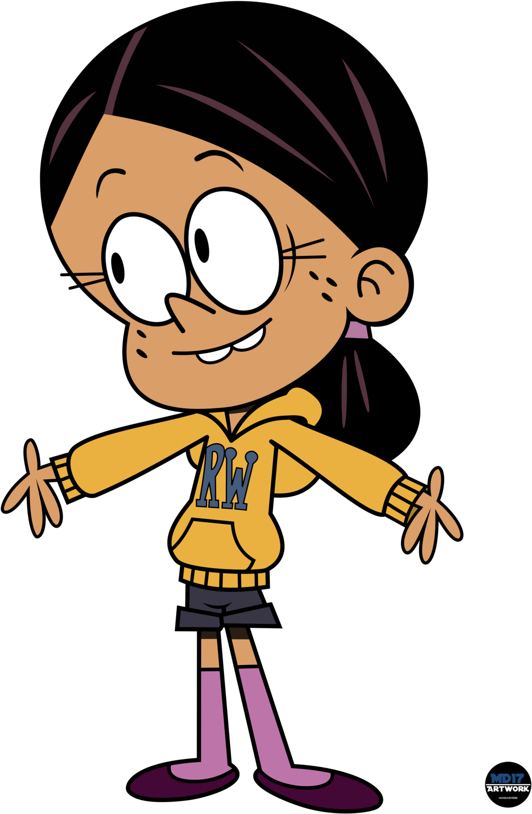 Tlh S3 Ronnie Anne Season 3 Yellow Jacket - Santiago Ronnie Anne (1280x1920), Png Download
