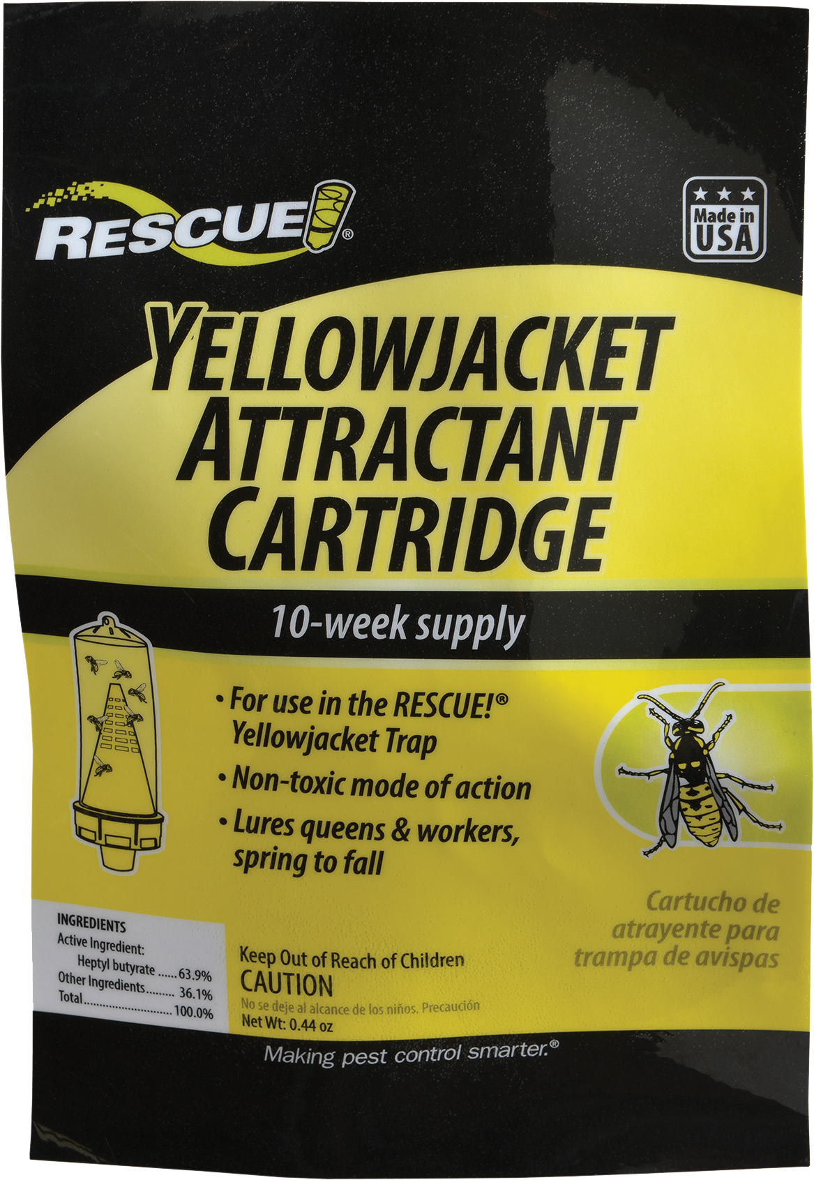 Rescue Yellow Jacket Attractant Cartridge For Insect - Sterling International Ds-mr-db12 Decoshield Mosquito (1256x1800), Png Download