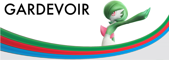 Gardevoir Pokkén Banner - Gardevoir Pokken Tournament Fr (700x256), Png Download