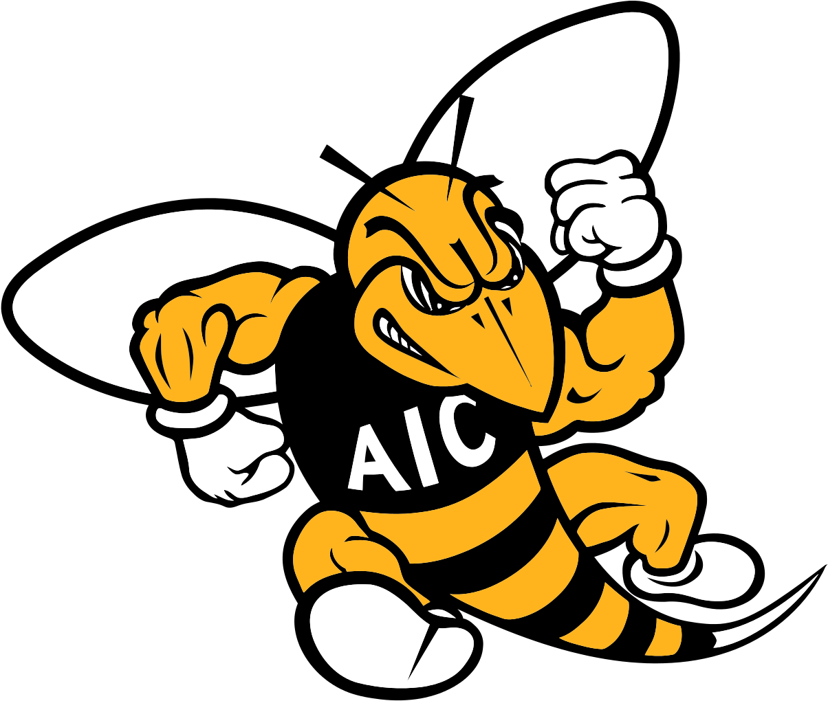 Aic Yellow Jackets (1215x1024), Png Download