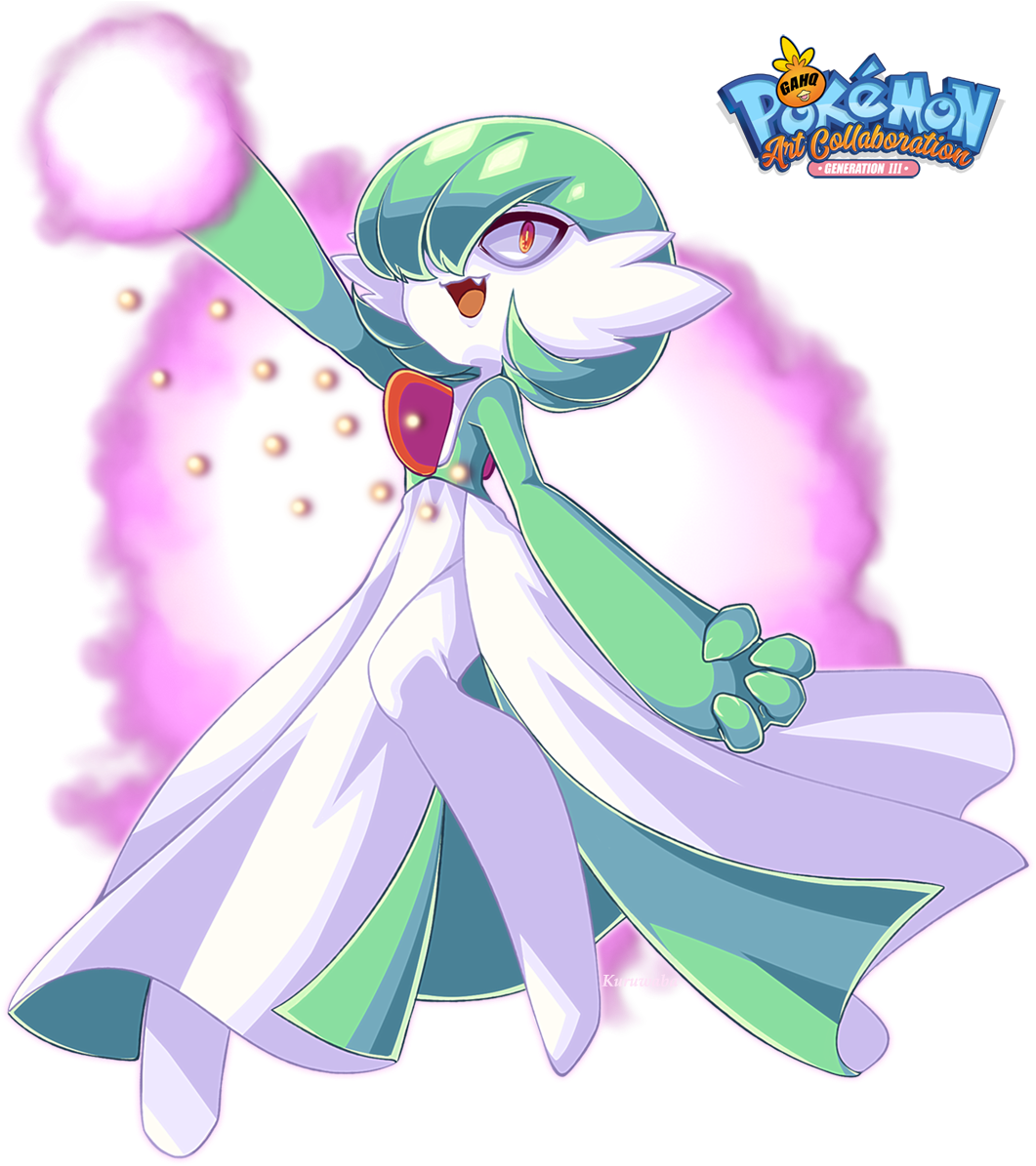 #282 Gardevoir In Our Pokemon Generation Iii Art Tribute - Gardevoir (1147x1200), Png Download