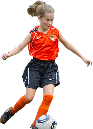 Fall Season Begins November 5th - Kick Up A Soccer Ball (319x425), Png Download
